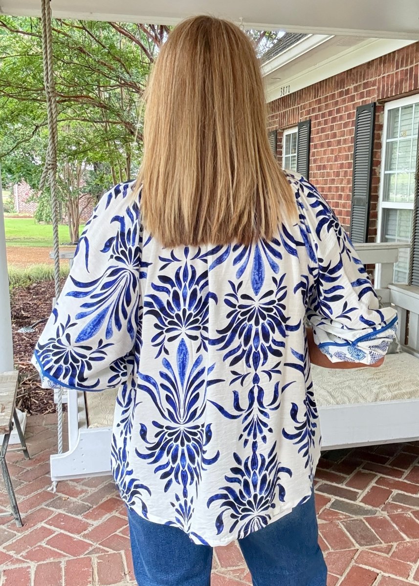 Moody Blues Top | Umgee - Umgee Top -Jimberly's Boutique-Olive Branch-Mississippi