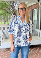 Moody Blues Top | Umgee - Umgee Top -Jimberly's Boutique-Olive Branch-Mississippi