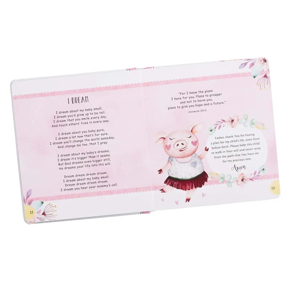 My Lullabible For Girls Padded Hardcover Board Book - book - Jimberly's Boutique - Olive Branch - Mississippi
