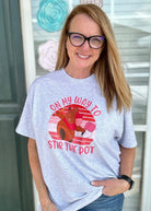 On My Way To Stir The Pot Graphic Tee - Gildan Soft Style Graphic Tee -Jimberly's Boutique-Olive Branch-Mississippi