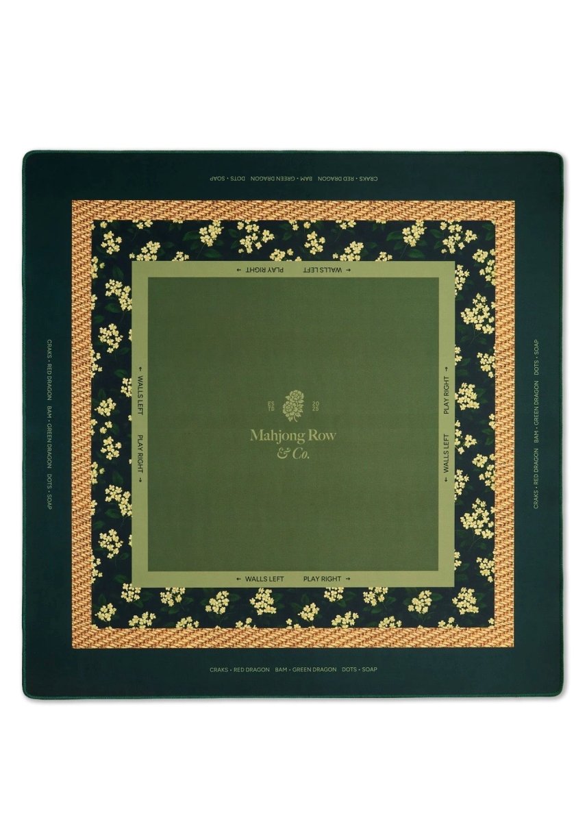 Osmanthus Grove Mahjong Mat | Mahjong Row and Co - Mahjong Mat -Jimberly's Boutique-Olive Branch-Mississippi