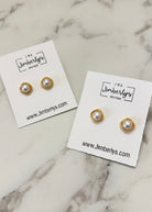 Pearl & Gold Earrings - Jimberly's Boutique - Olive Branch - Mississippi