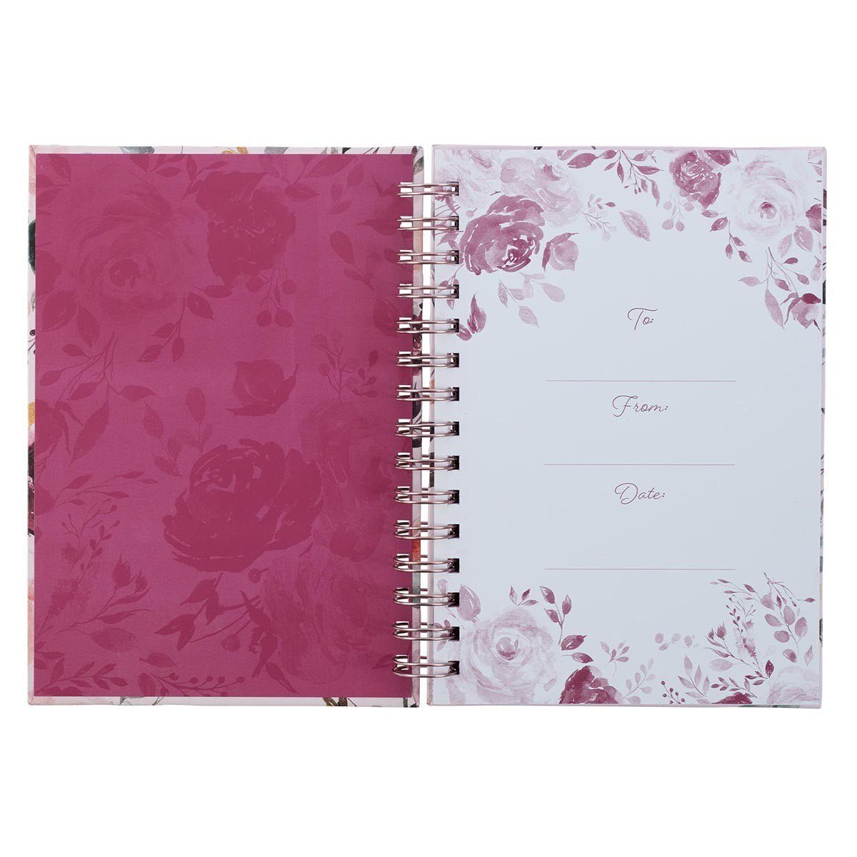 Pink Floral the Plans Jer. 29:11 Wirebound Journal - journal - Jimberly's Boutique - Olive Branch - Mississippi