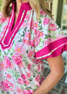 Pink Roses Dress | Beeson River - dress - Jimberly's Boutique - Olive Branch - Mississippi