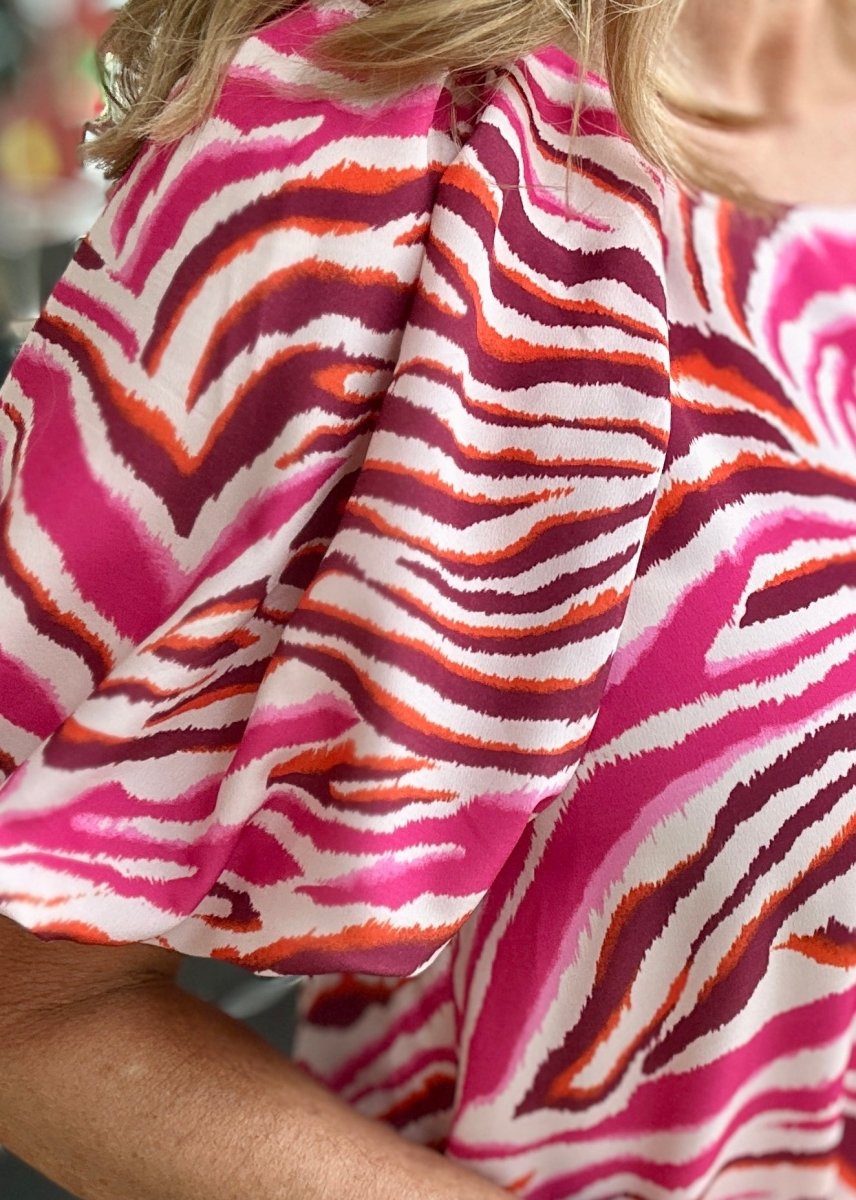 Pink Swirl Print Dress | Jodifl - Casual Dress - Jimberly's Boutique - Olive Branch - Mississippi