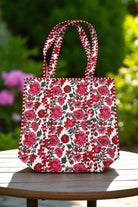 Poppy Lane Pink Floral Tote Bag - floral tote bag - Jimberly's Boutique - Olive Branch - Mississippi