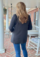 Preppy Chic Blazer - Black - Blazer - Jimberly's Boutique - Olive Branch - Mississippi