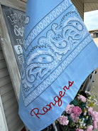 Rangers Embroidered Bandana - accessories - Jimberly's Boutique - Olive Branch - Mississippi