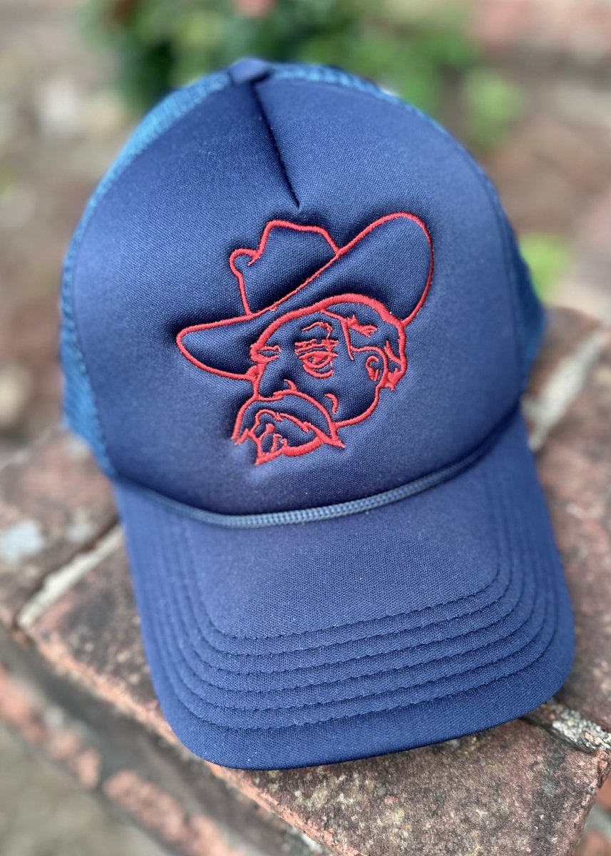 Rebel Trucker Cap Hat - Trucker Cap -Jimberly's Boutique-Olive Branch-Mississippi