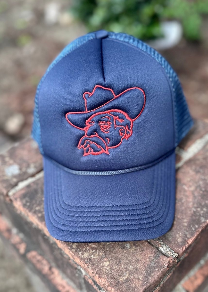 Rebel Trucker Cap Hat - Trucker Cap -Jimberly's Boutique-Olive Branch-Mississippi