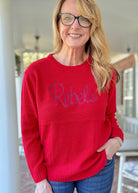 Rebels Embroidered Basic Sweater - sweater - Jimberly's Boutique - Olive Branch - Mississippi