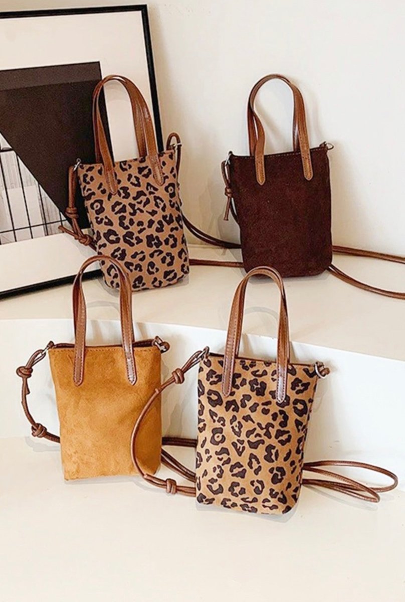 Retro Suede Mini Crossbody Bag - Jimberly's Boutique-Olive Branch-Mississippi