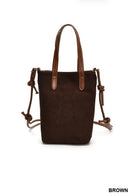 Retro Suede Mini Crossbody Bag - Jimberly's Boutique-Olive Branch-Mississippi