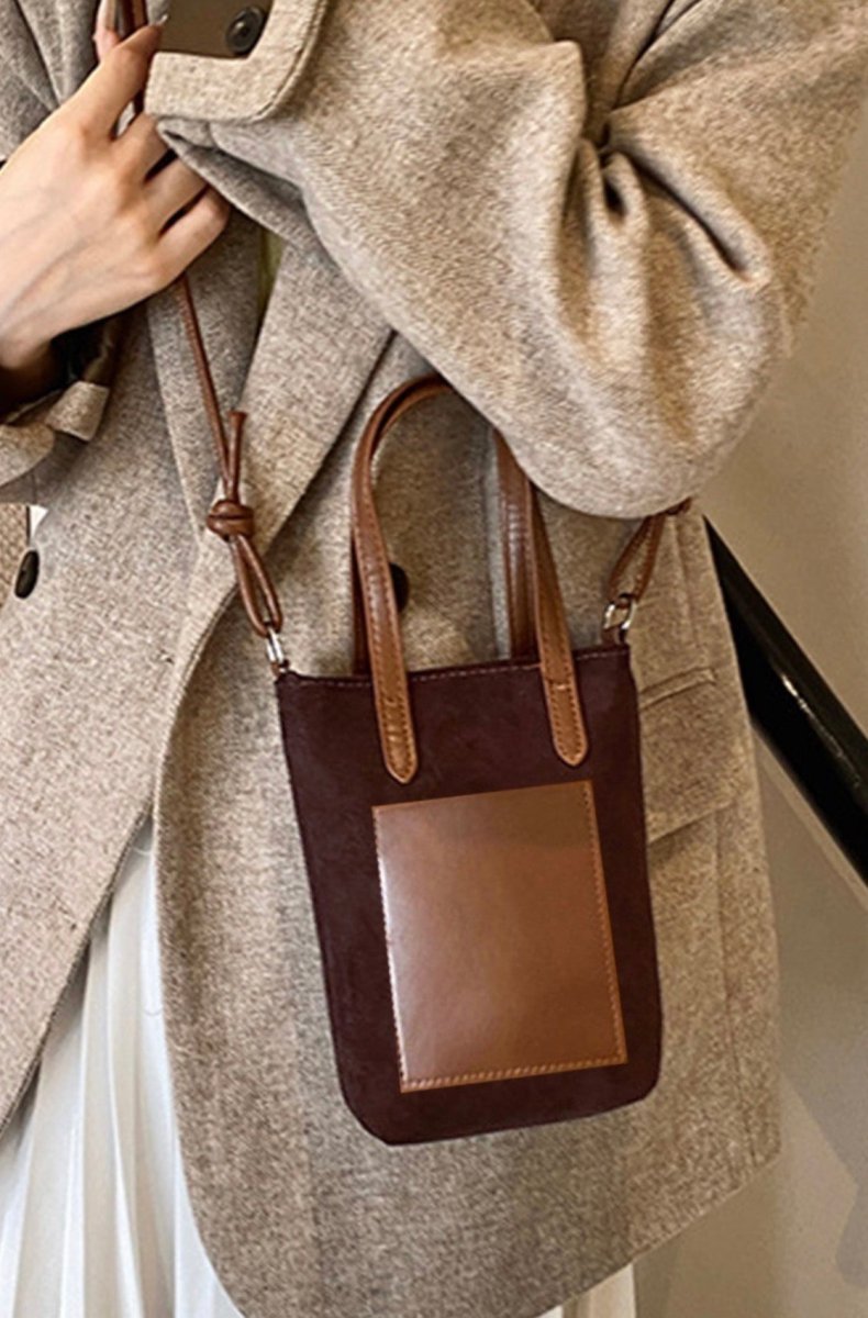 Retro Suede Mini Crossbody Bag - Jimberly's Boutique-Olive Branch-Mississippi