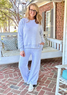 Royce Long Sleeve French Terry Fleece - Oatmeal - Royce Long Sleeve Tee - Jimberly's Boutique - Olive Branch - Mississippi