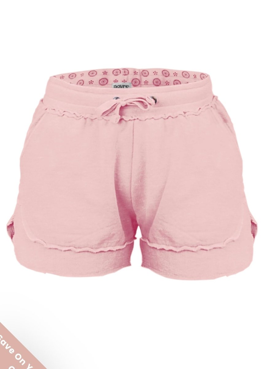 Royce Melange Poncho Shorts - Beach Pink - Shorts - Jimberly's Boutique - Olive Branch - Mississippi