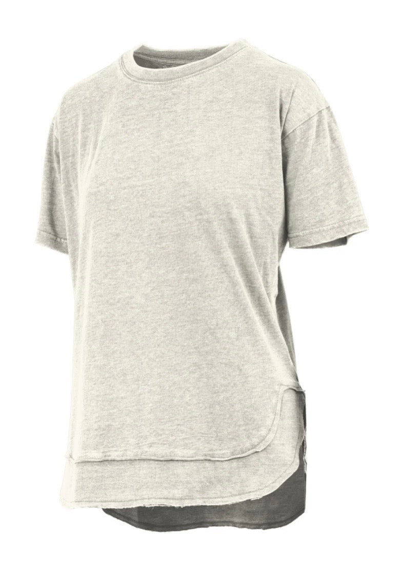 Royce Poncho Top Rounded Bottom - Ivory - Royce Poncho Shirt - Jimberly's Boutique - Olive Branch - Mississippi