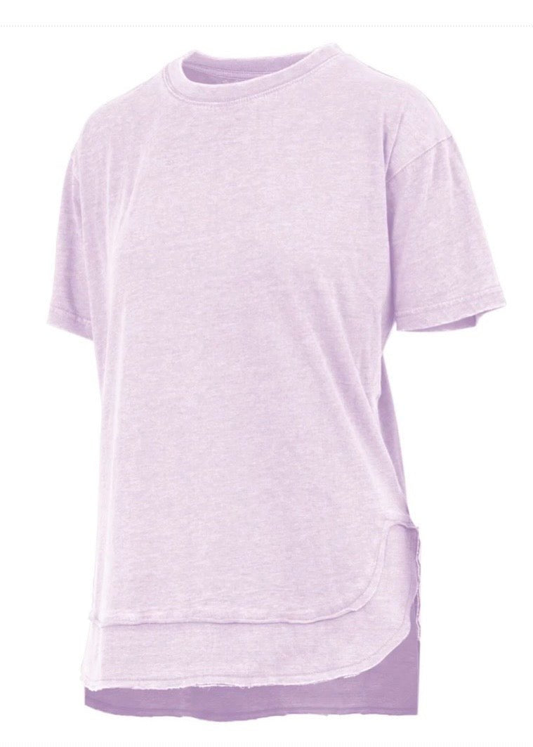 Royce Poncho Top Rounded Bottom - Lavender - Royce Poncho Shirt - Jimberly's Boutique - Olive Branch - Mississippi