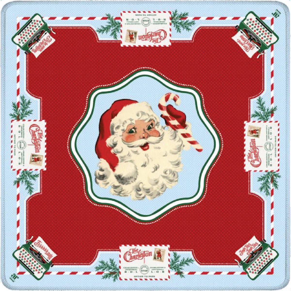 Santa’s Mahjong Mail Mahjong Mat | Anders Ruff - Mahjong Mat -Jimberly's Boutique-Olive Branch-Mississippi