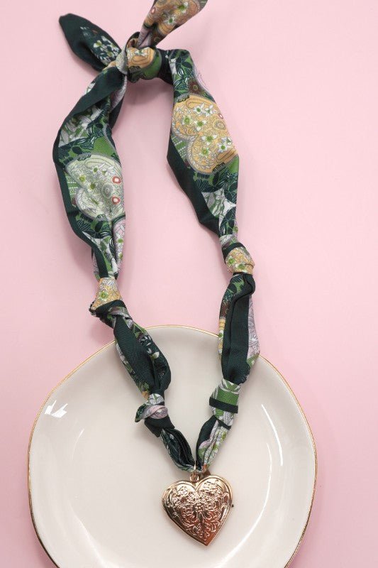 Scarf Necklace - scarf necklace - Jimberly's Boutique - Olive Branch - Mississippi