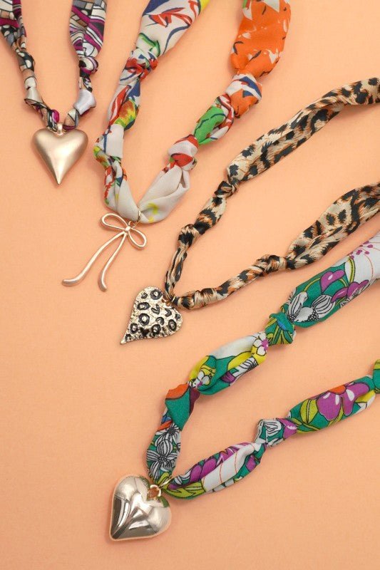 Scarf Necklace - scarf necklace - Jimberly's Boutique - Olive Branch - Mississippi