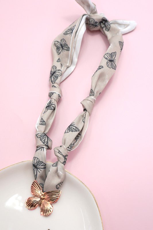 Scarf Necklace - scarf necklace - Jimberly's Boutique - Olive Branch - Mississippi