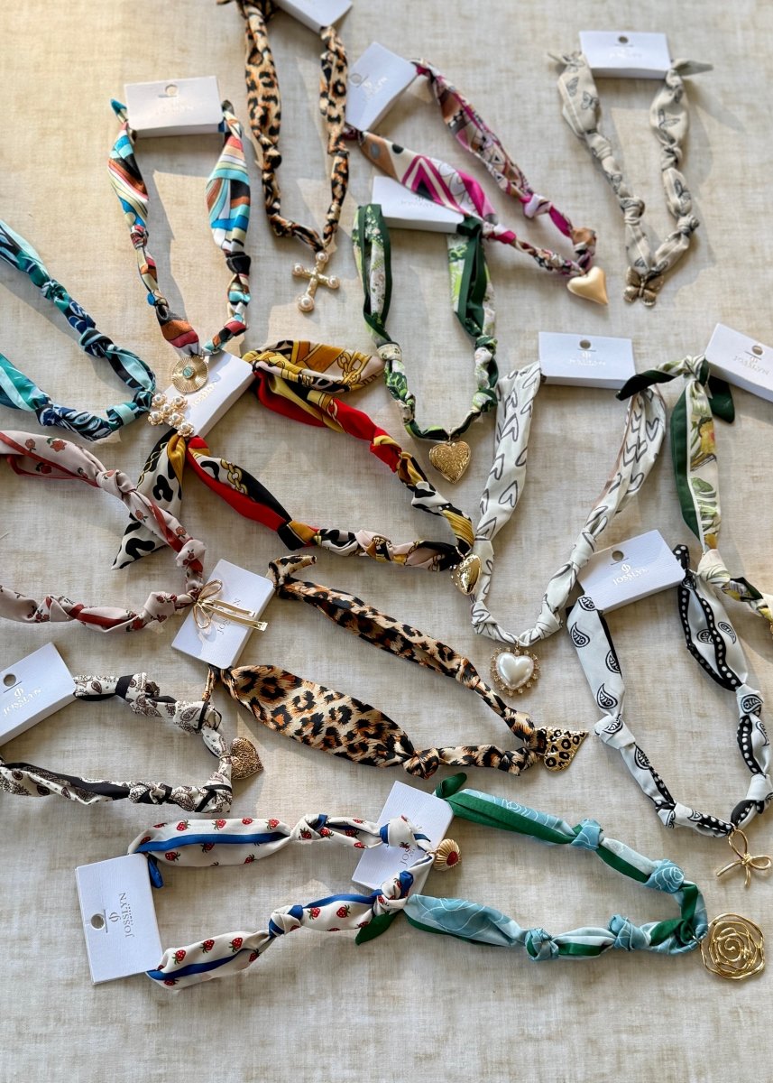 Scarf Necklace - scarf necklace - Jimberly's Boutique - Olive Branch - Mississippi