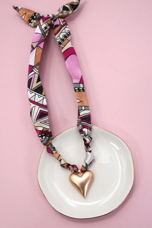 Scarf Necklace - scarf necklace - Jimberly's Boutique - Olive Branch - Mississippi
