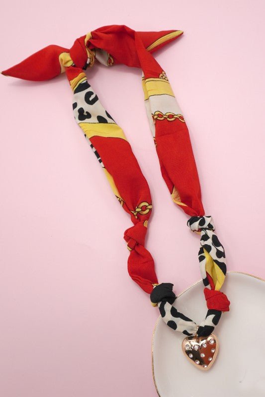 Scarf Necklace - scarf necklace - Jimberly's Boutique - Olive Branch - Mississippi