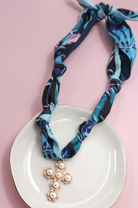 Scarf Necklace - scarf necklace - Jimberly's Boutique - Olive Branch - Mississippi