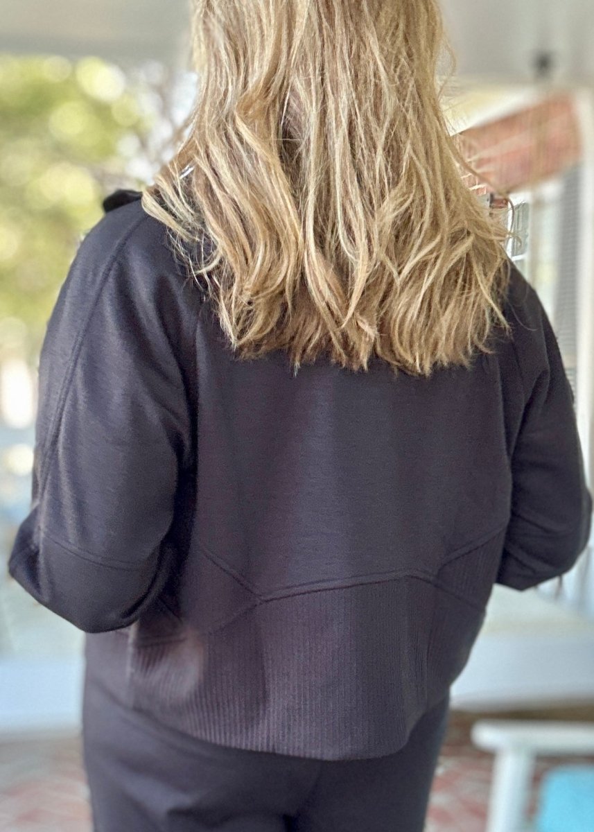 Scuba Full Zip Jacket - Black | Zenana - Jacket - Jimberly's Boutique - Olive Branch - Mississippi