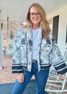 Shawl Collar Quilted Jacket - Black - quilted jacket - Jimberly's Boutique - Olive Branch - Mississippi