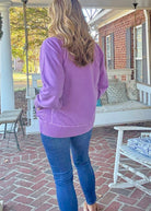Simple Sutton Sweatshirt - Lt Plum (S - 3X) - Sweatshirt - Jimberly's Boutique - Olive Branch - Mississippi