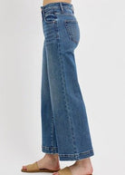 Simpson Front Yoke Crop Jeans | Risen - risen jeans - Jimberly's Boutique - Olive Branch - Mississippi