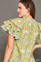 Skylar Floral Babydoll Dress | Umgee - Umgee Dress - Jimberly's Boutique - Olive Branch - Mississippi