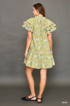 Skylar Floral Babydoll Dress | Umgee - Umgee Dress - Jimberly's Boutique - Olive Branch - Mississippi