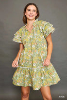 Skylar Floral Babydoll Dress | Umgee - Umgee Dress - Jimberly's Boutique - Olive Branch - Mississippi