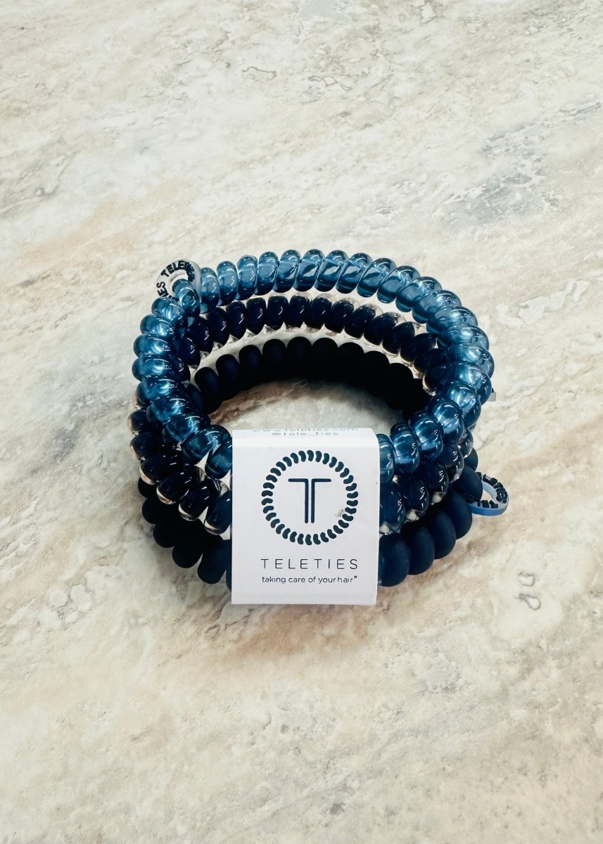 Small | Teleties | Hair Ties | Nightfall Navy - Teleties Hair Ties - Jimberly's Boutique - Olive Branch - Mississippi