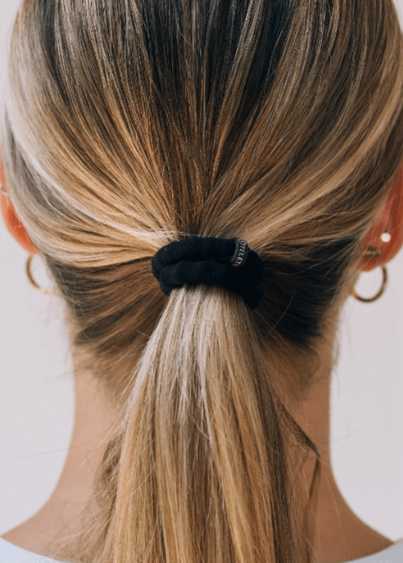 Small | Teleties | Hair Ties | Nylon Jet Black - Teleties Hair Ties - Jimberly's Boutique - Olive Branch - Mississippi