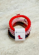 Small | Teleties | Hair Ties | Ole Miss - Teleties Hair Ties - Jimberly's Boutique - Olive Branch - Mississippi