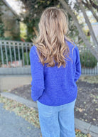 Soft Collared Sweater - Bright Blue - sweater - Jimberly's Boutique - Olive Branch - Mississippi