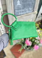 Soft Wristlet/Clutch with Tassel - Purse -Jimberly's Boutique-Olive Branch-Mississippi