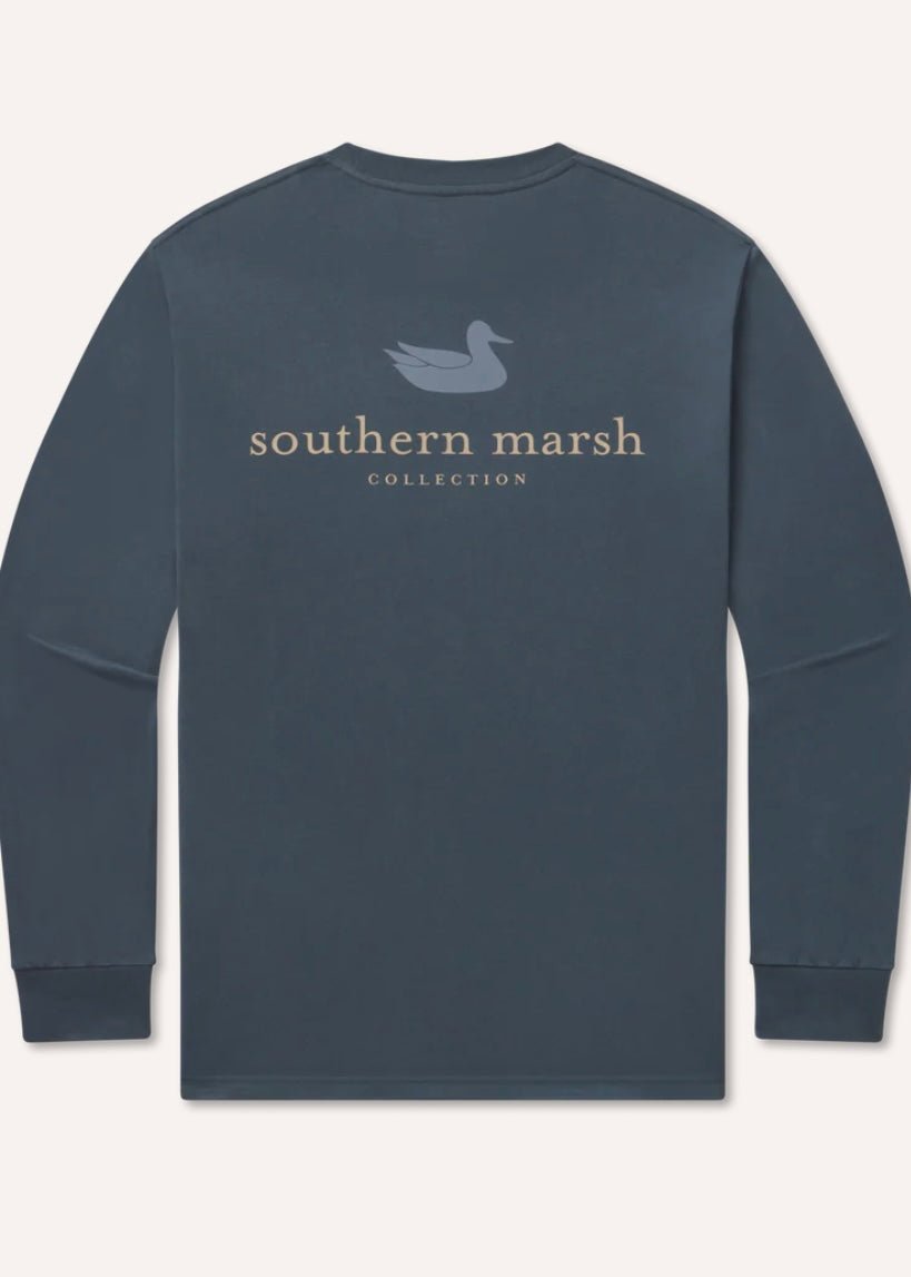 Southern Marsh Authentic Tee - Long Sleeve - Graphic Tee - Jimberly's Boutique - Olive Branch - Mississippi