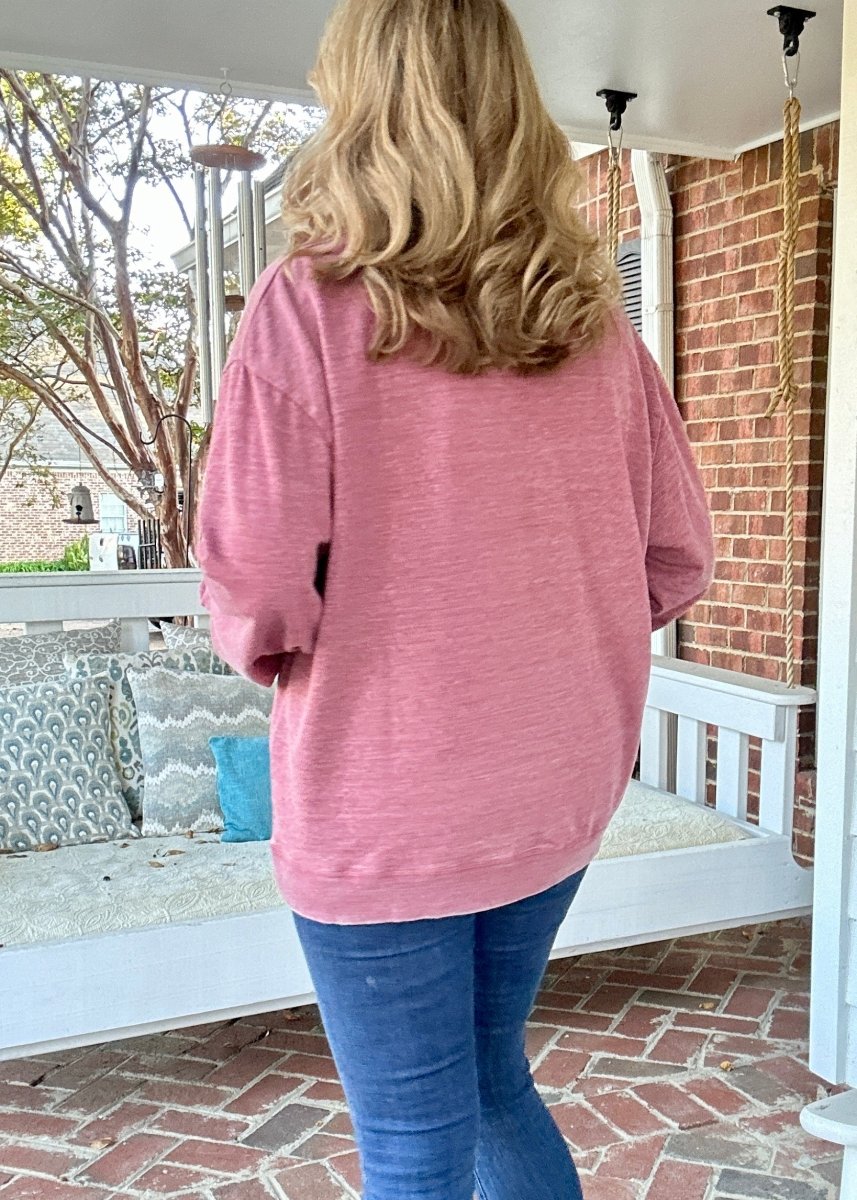 Southern Marsh | Seawash | Gameday | Sweatshirt | Maroon - Southern Marsh Sweatshirt - Jimberly's Boutique - Olive Branch - Mississippi