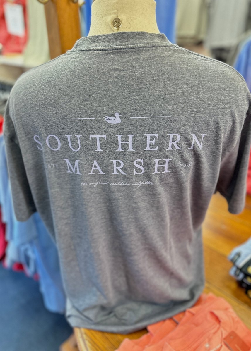 Southern Marsh Seawash Tee | Classic | Washed Navy - Southern Marsh Graphic Tee -Jimberly's Boutique-Olive Branch-Mississippi