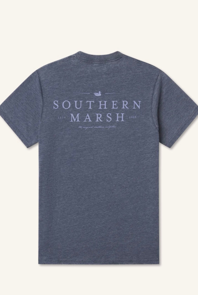 Southern Marsh Seawash Tee | Classic | Washed Navy - Southern Marsh Graphic Tee -Jimberly's Boutique-Olive Branch-Mississippi