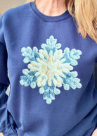 Special Faux Crochet Snowflake Sweatshirt - sweatshirt - Jimberly's Boutique - Olive Branch - Mississippi