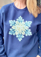 Special Faux Crochet Snowflake Sweatshirt - sweatshirt - Jimberly's Boutique - Olive Branch - Mississippi