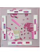 Springtime Safari Petal Pink Mahjong Tiles | Bespoke - Mahjong Tiles -Jimberly's Boutique-Olive Branch-Mississippi
