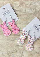 Sprinkle Bunny Acrylic Earrings - Earrings - Jimberly's Boutique - Olive Branch - Mississippi